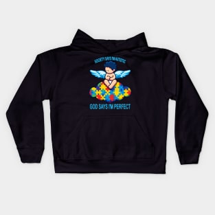 Divine Perfection: Mind Body Balance Kids Hoodie